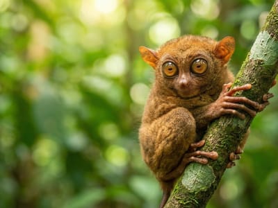 Nártoun v národním parku Tangkoko na severním Sulawesi