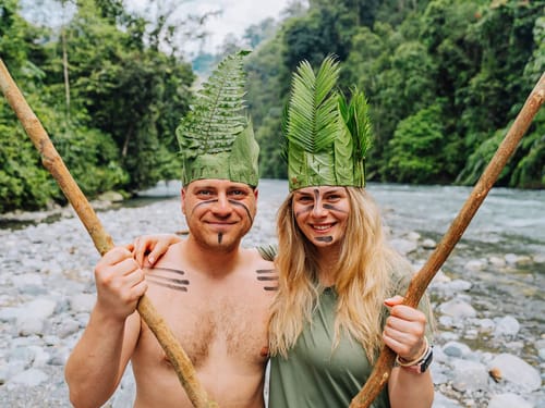 Ester a Radim na Sumatře