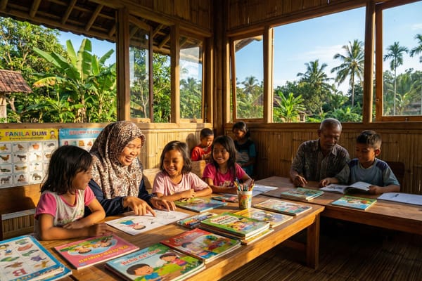 Podpora místních komunit v Indonésii