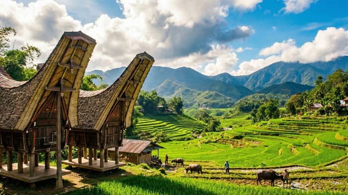 Tana Toraja — pohřební rituály a živá tradice