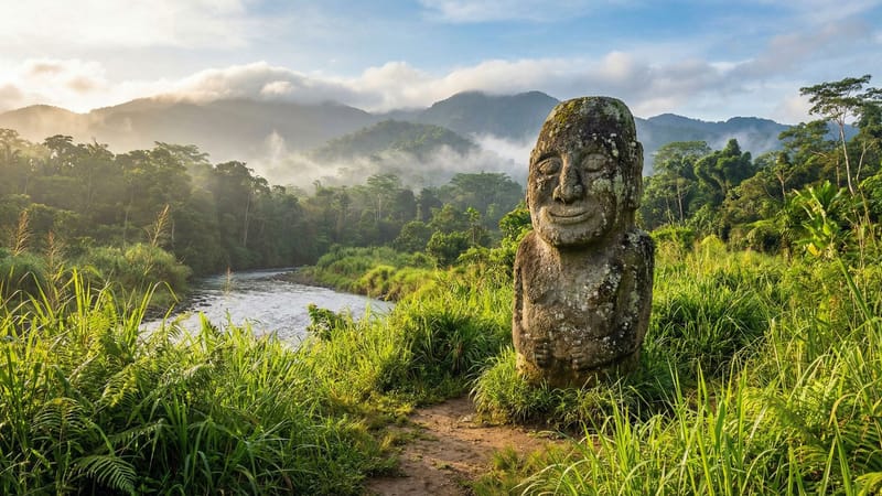 Megality v údolí Bada, biosférická rezervace Lore Lindu
